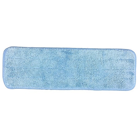 Monarch Microfiber Flat Wet Mop - 18" Blue (12pk) M830018B